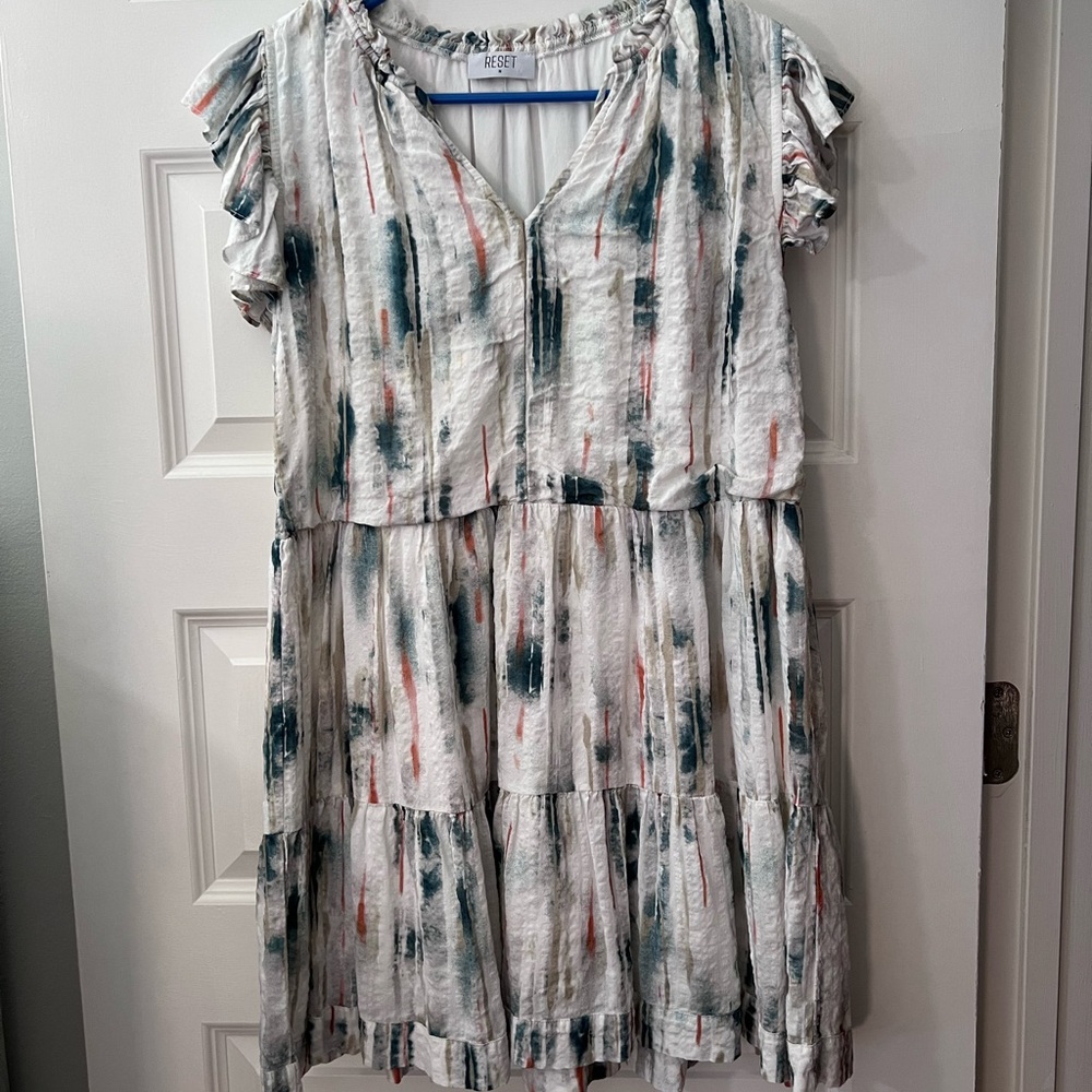 RESET White and Multicolor Dress - Picture 3 of 4